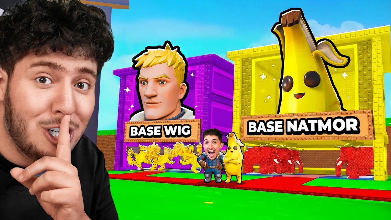 J'ai Infiltré le Serveur Privé de Wig et NATMOR sur Steal a Brainrot !