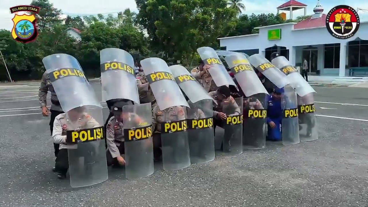 LATIHAN DALMAS POLRES MINSEL