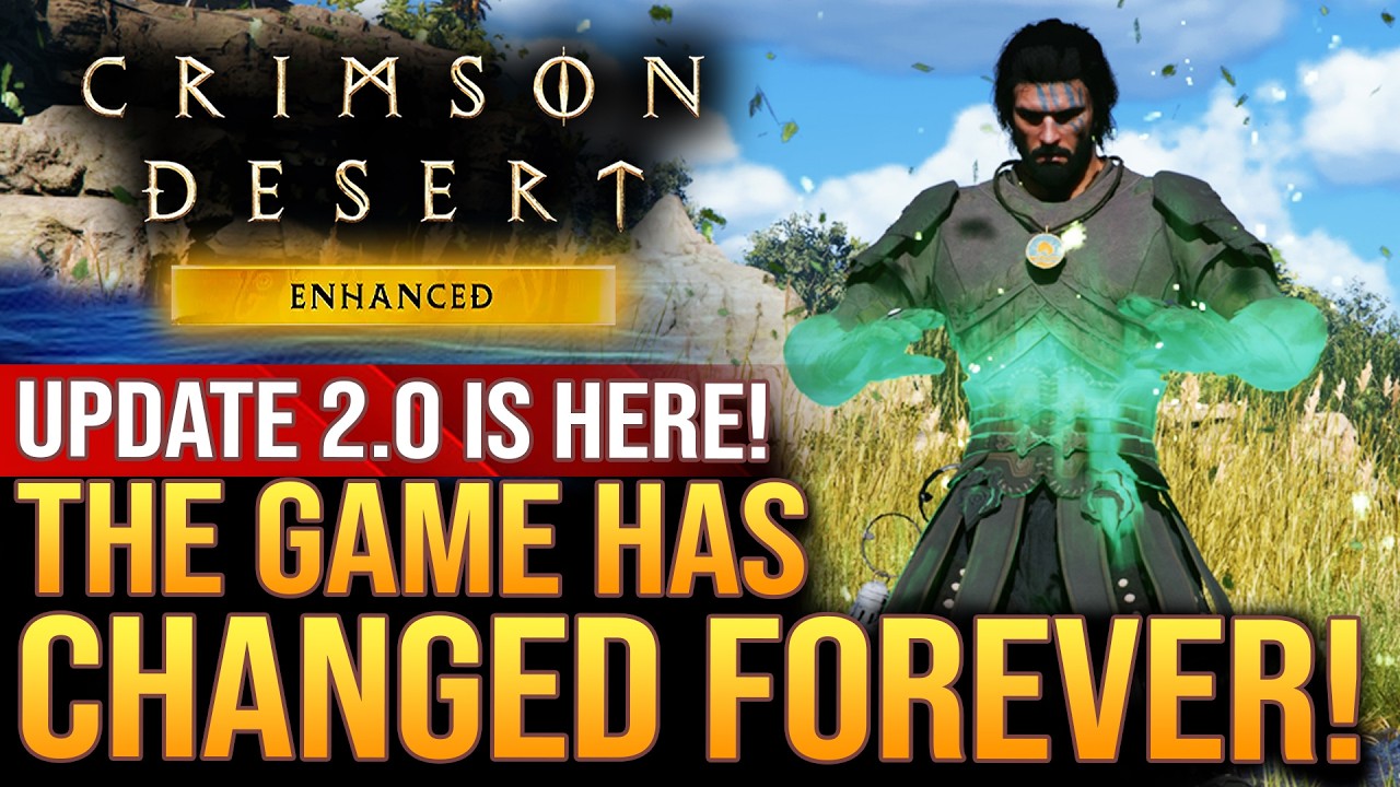 Обновление 2.0 для Crimson Desert навсегда изменило игру! NG+, переработка навыков и сюжетные обн...