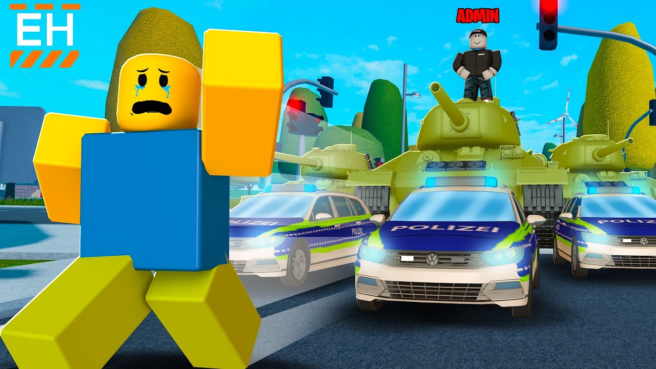 ADMIN vs NOOB in Notruf Hamburg (Roblox)
