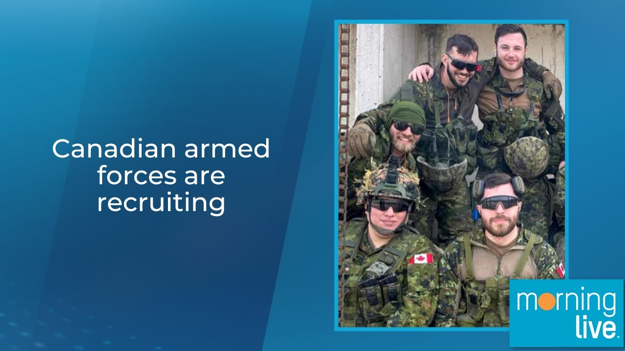 Canadian armed forces are recruiting