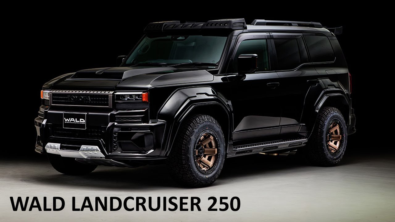 Toyota land cruiser 250 wald black bison