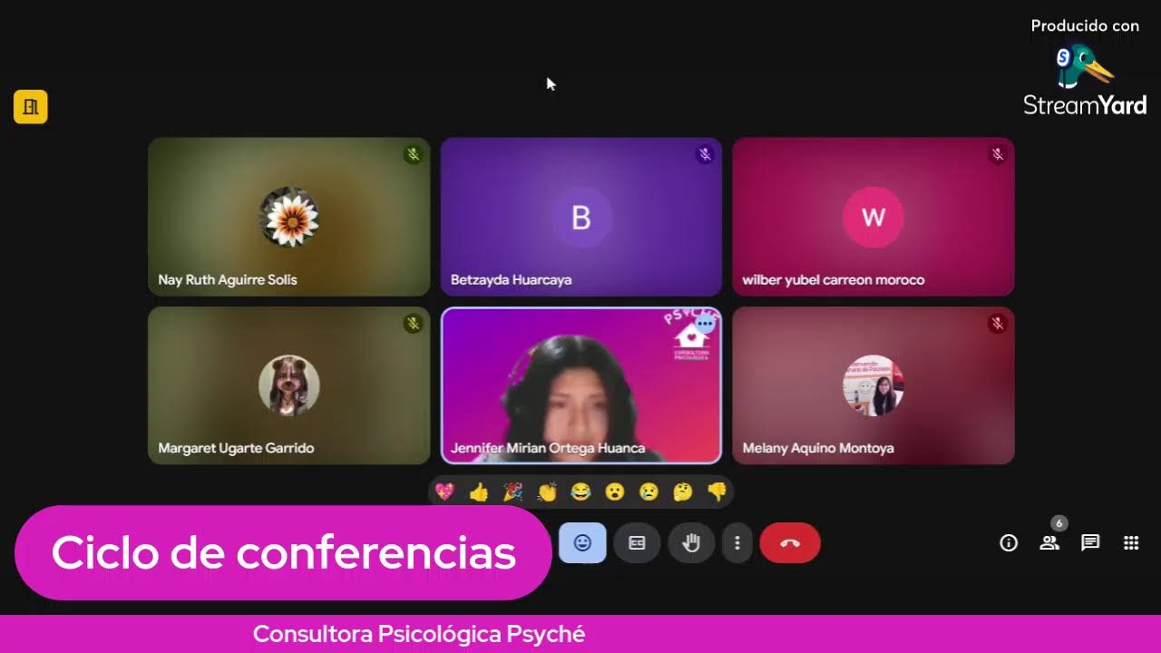 Ciclo de conferencias Psyché