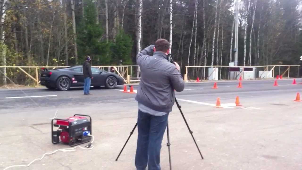 Lamborghini Gallardo Ultraleggera Turbo (Total Race) fail run
