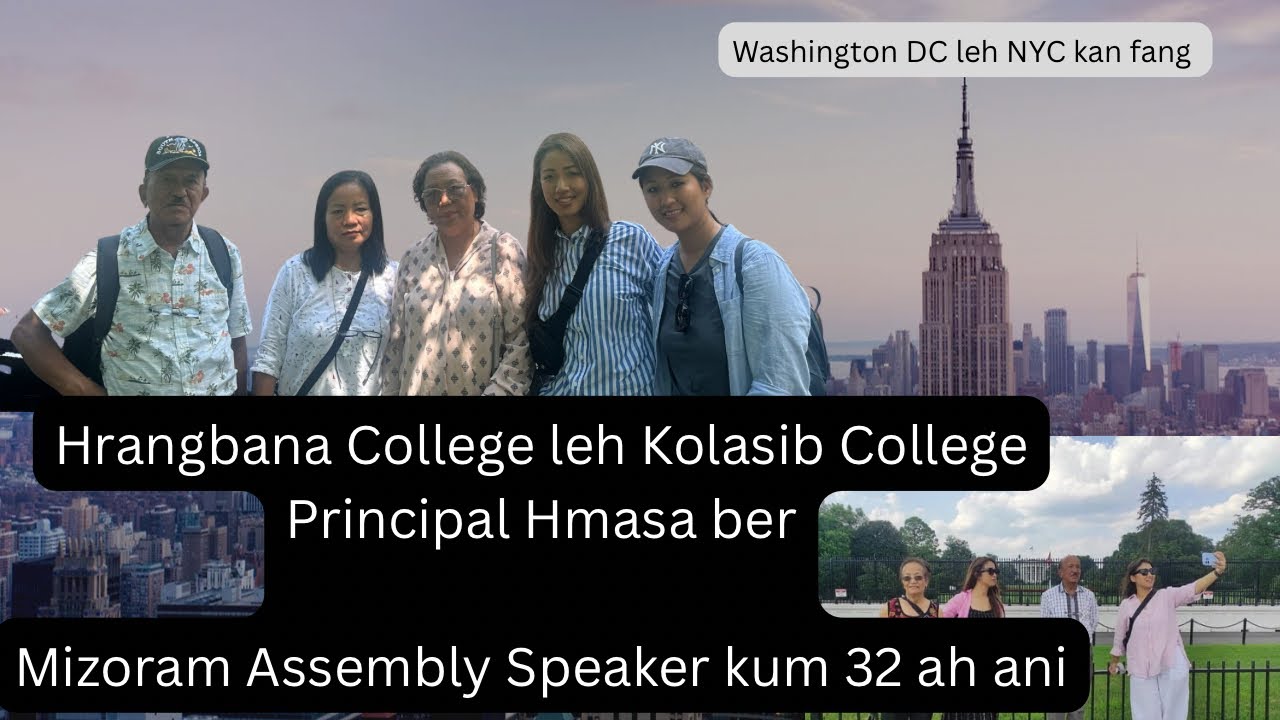 Dr. Kenneth Chawngliana te nupa nen Washington DC leh NYC kan fang