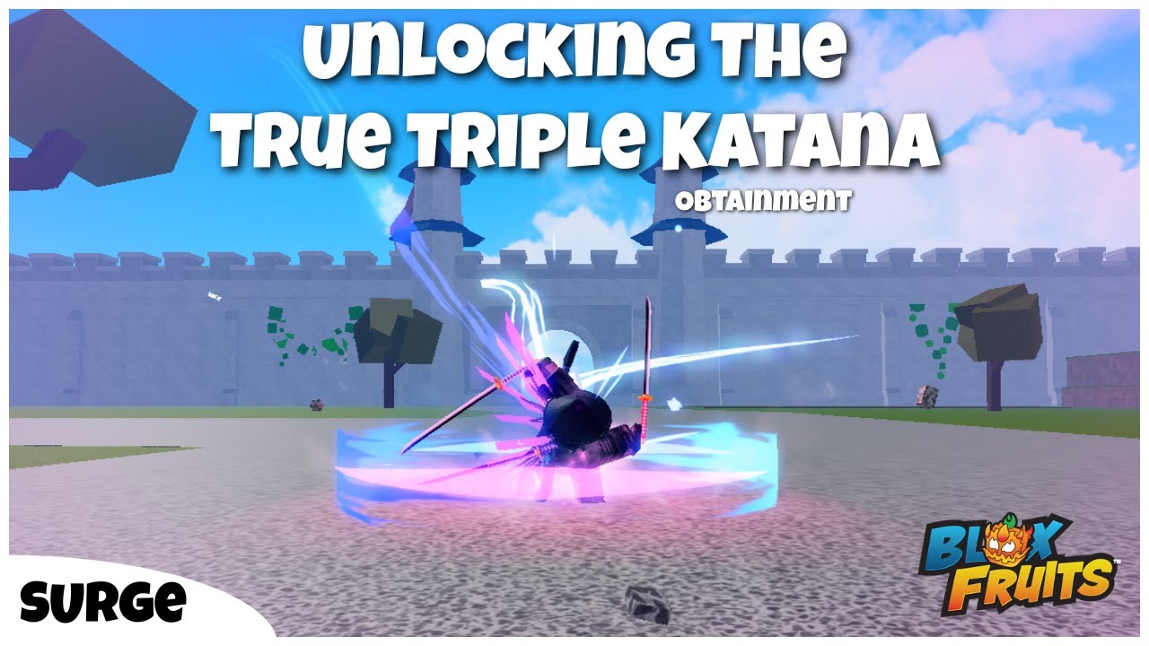 Unlocking The True Triple Katana  - Part 1 | Blox Fruits