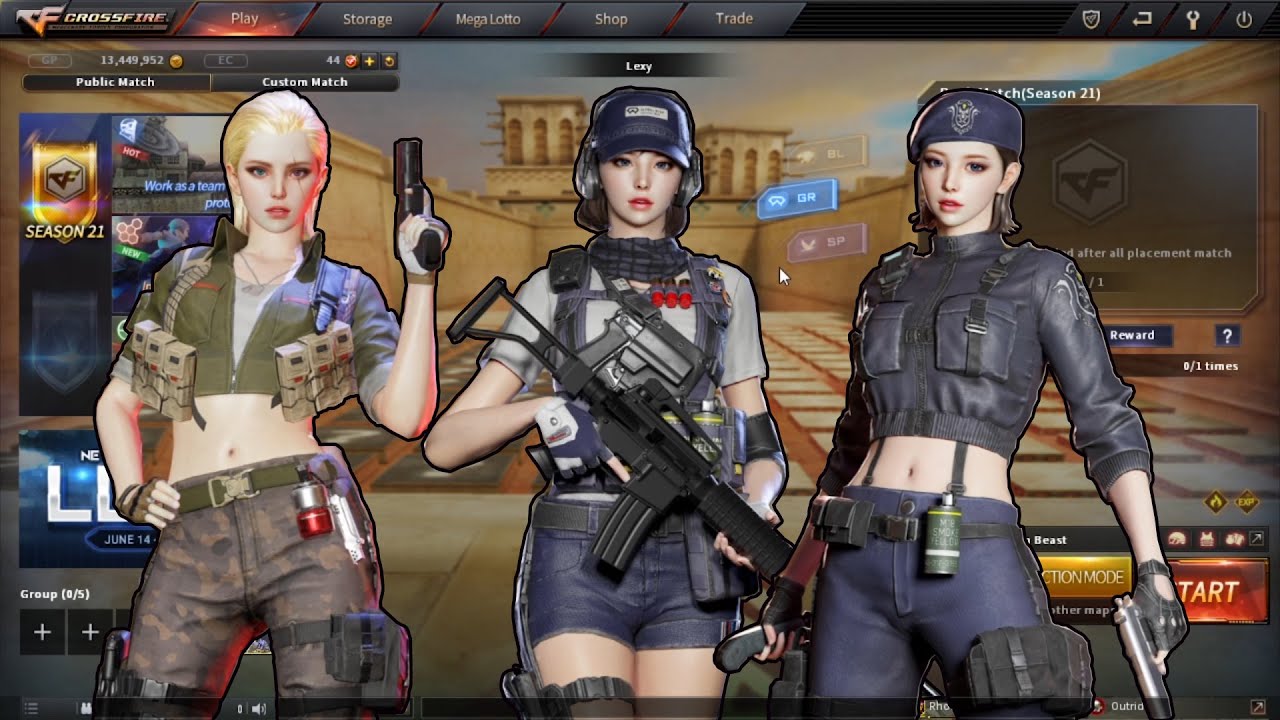 CFPH: Buying New VIP Character 