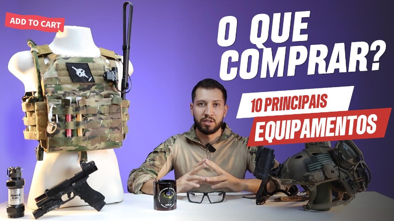 10 Principais Equipamentos Para Airsoft - GOLP Airsoft Team