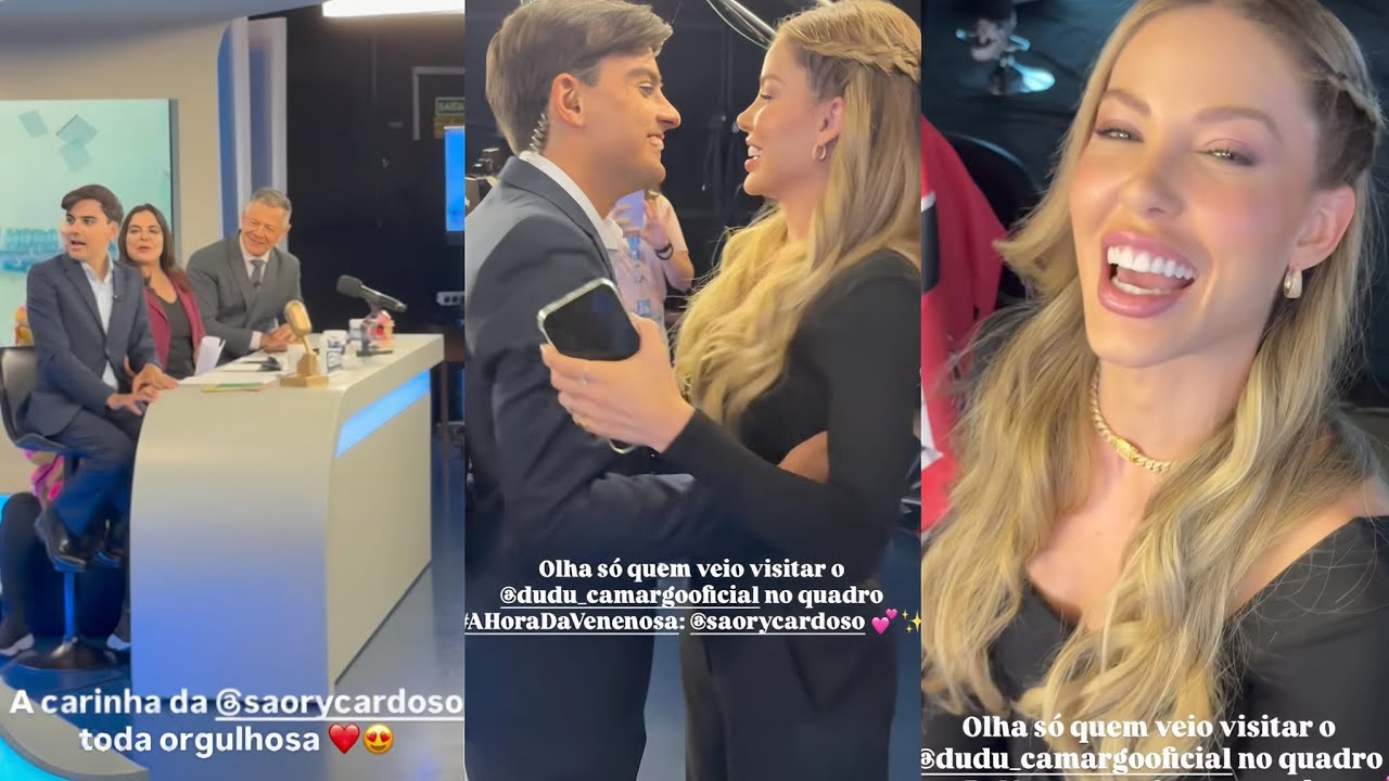 SAORY FAZ SURPRESA PRA DUDU NA RECORD 