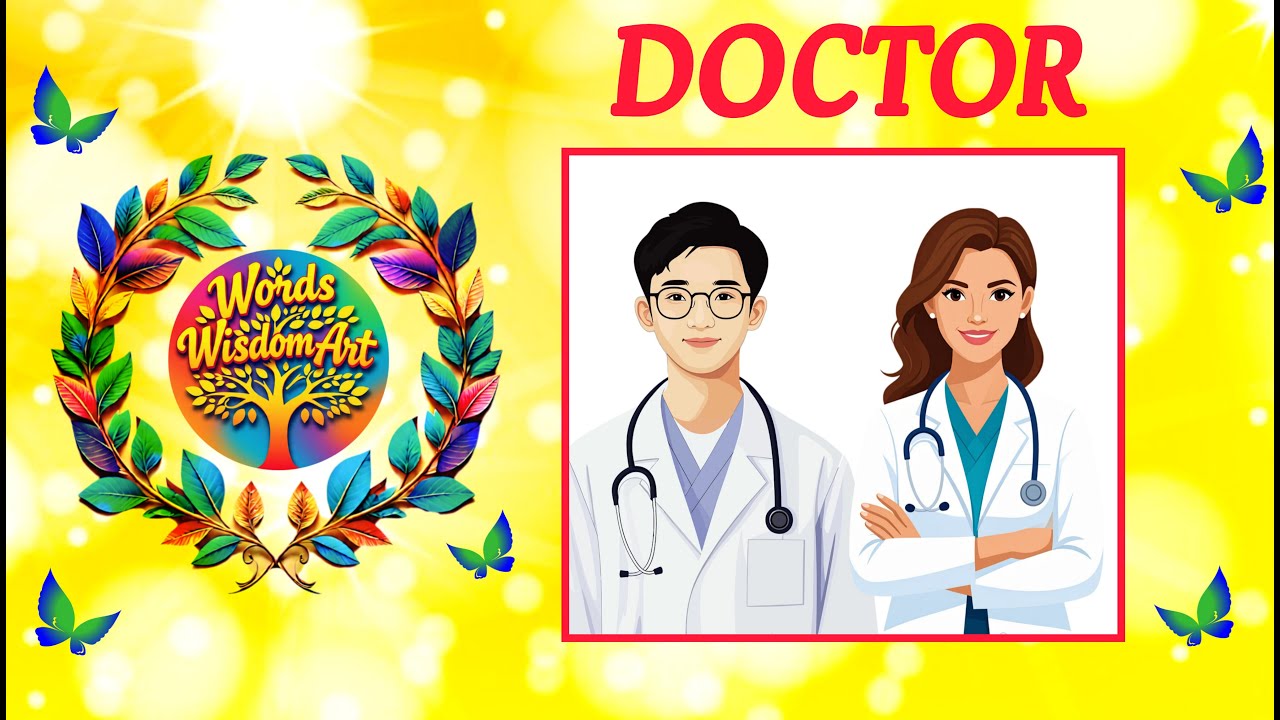 Doctor fancy dress lines | 10 lines Speech 5 lines Essay on doctor Community helper #wordswisdomart