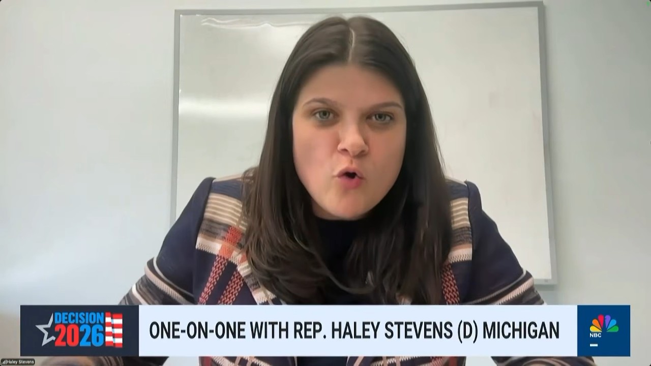 HALEY STEVENS DOES FIRST INTERVIEWS SINCE TUESDAY'S LOSS