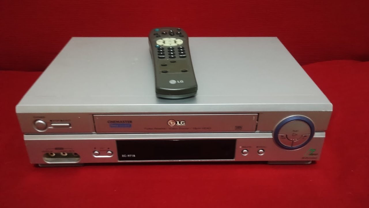 VENDA!! VIDEO CASSETE LG EC 971B 7 CABECAS ESTÉREO COM CONTROLE