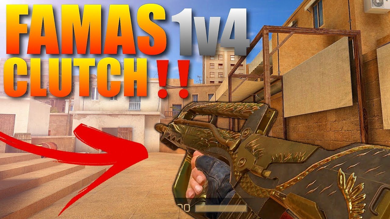 Standoff 2 Famas Arcane 1v4 Pro Clutch‼️