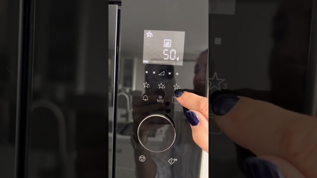 How to use the AEG convection microwave oven