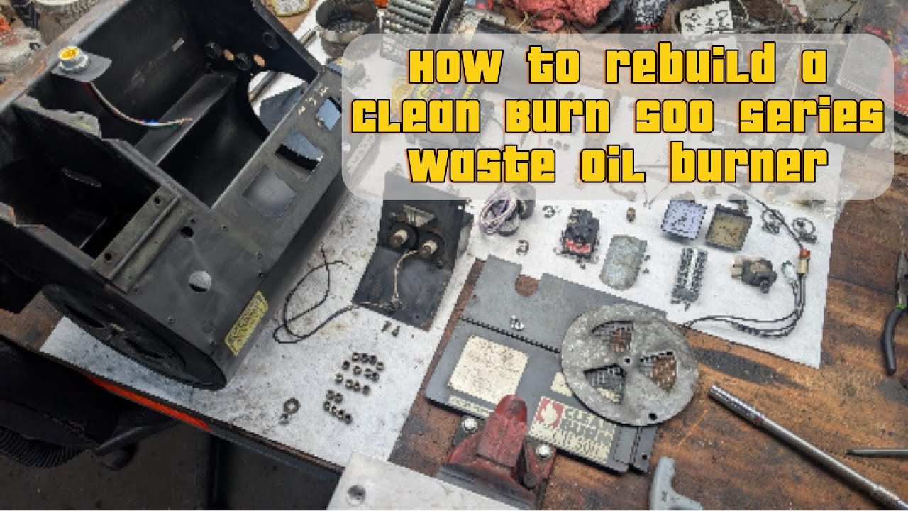 Как восстановить маслоотражатель Clean Burn 500