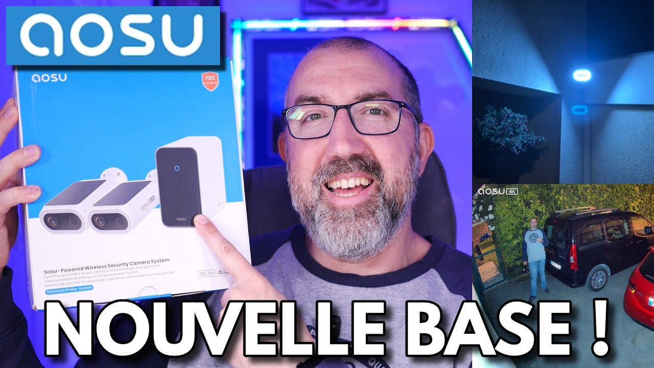 🚀 l’IA au service de la sécurité ! SolarCam P1 Max + HomeCortex🏠🔎