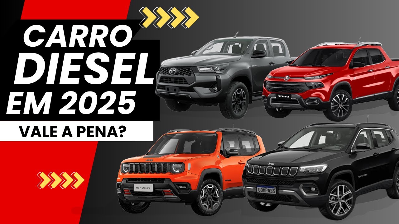 Ainda VALE a PENA CARRO DIESEL em 2025? Ou virou mico? SUVs e Picapes