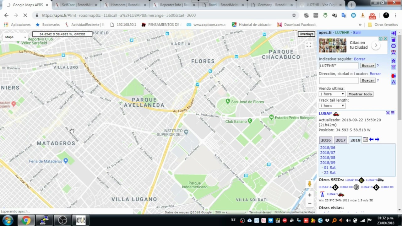 LU7EHR - Configurar baliza APRS DMR TYT MD380/390-/UV380-390 RT82/RT3S - MD2017 MD9600 RT90