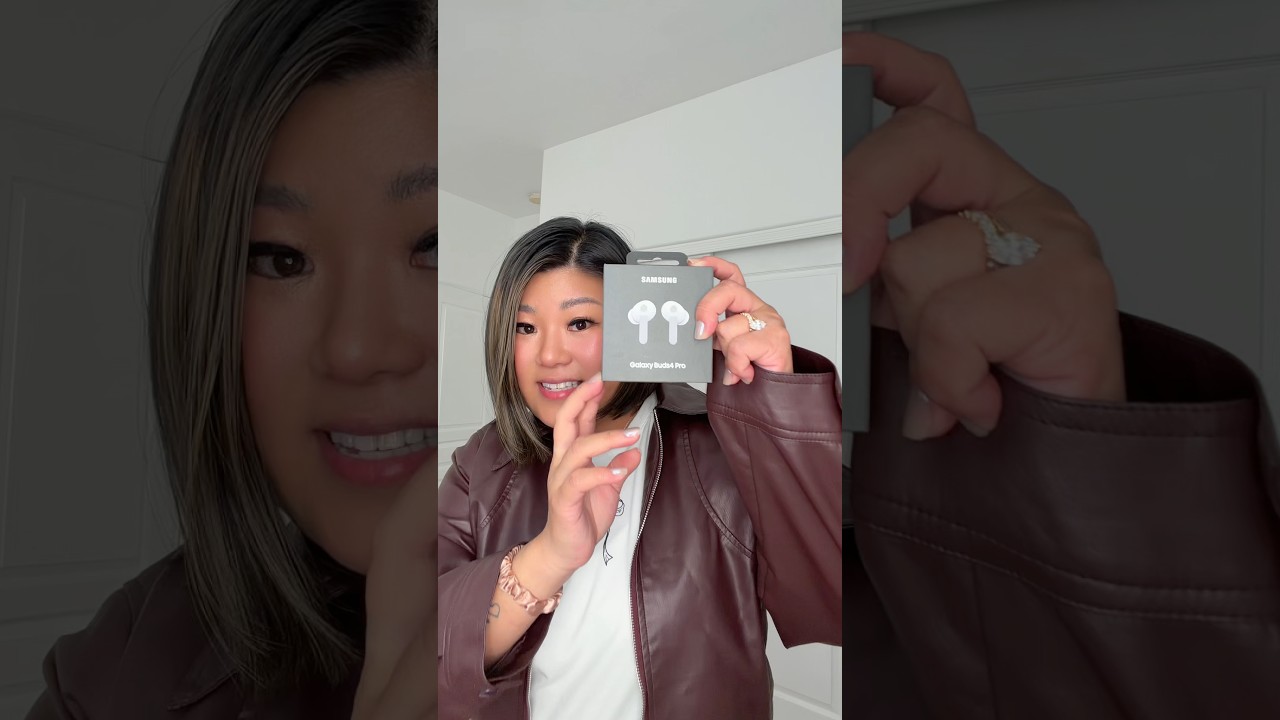 Основные характеристики: Samsung Galaxy Buds 4 Pro в белом цвете #samsung #galxyunpacked #android...