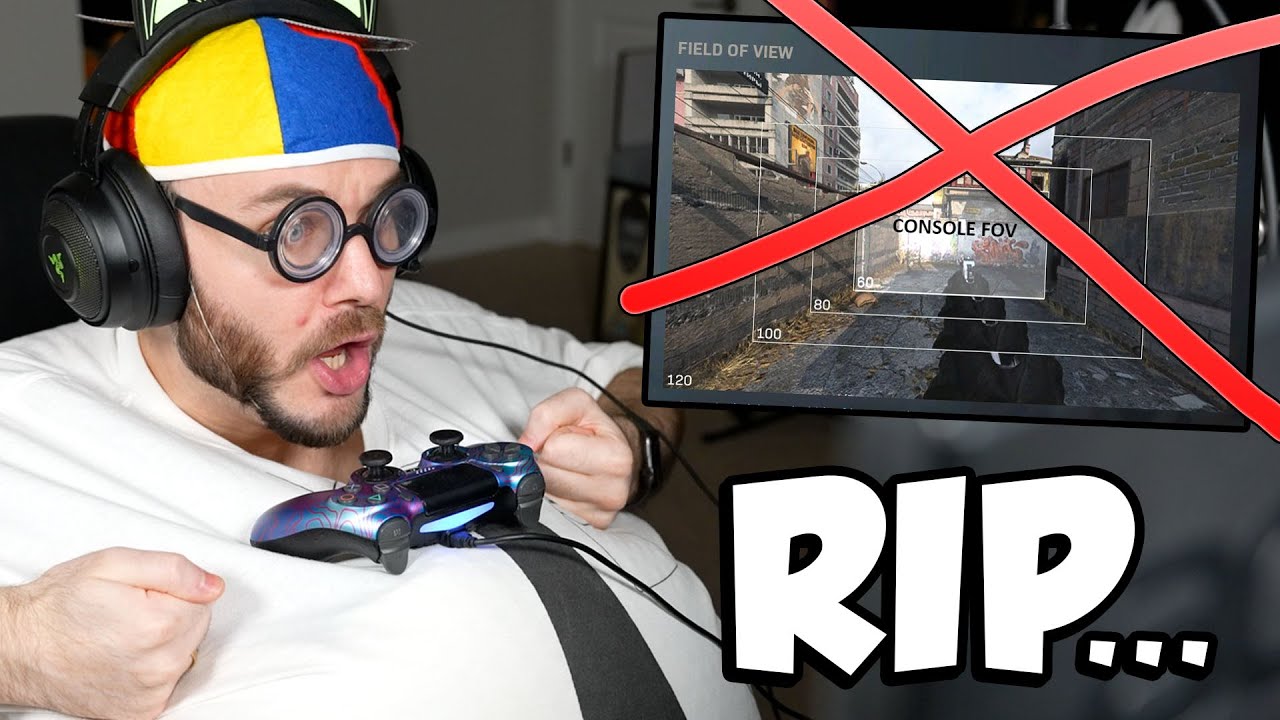 No FOV Slider on Warzone Console...
