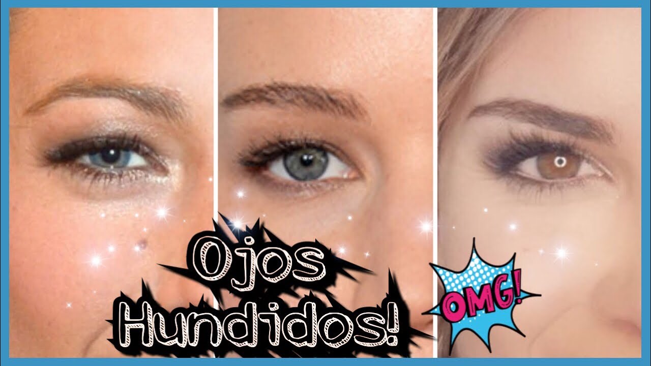 OJOS HUNDIDOS COMO MAQUILLARLOS? TIPS Y TRUCOS! WOW | Andrea Mesa