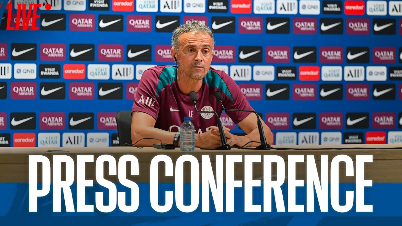 🎙️Conférence de presse de Luis Enrique 🆚 Rennes 🔴🔵