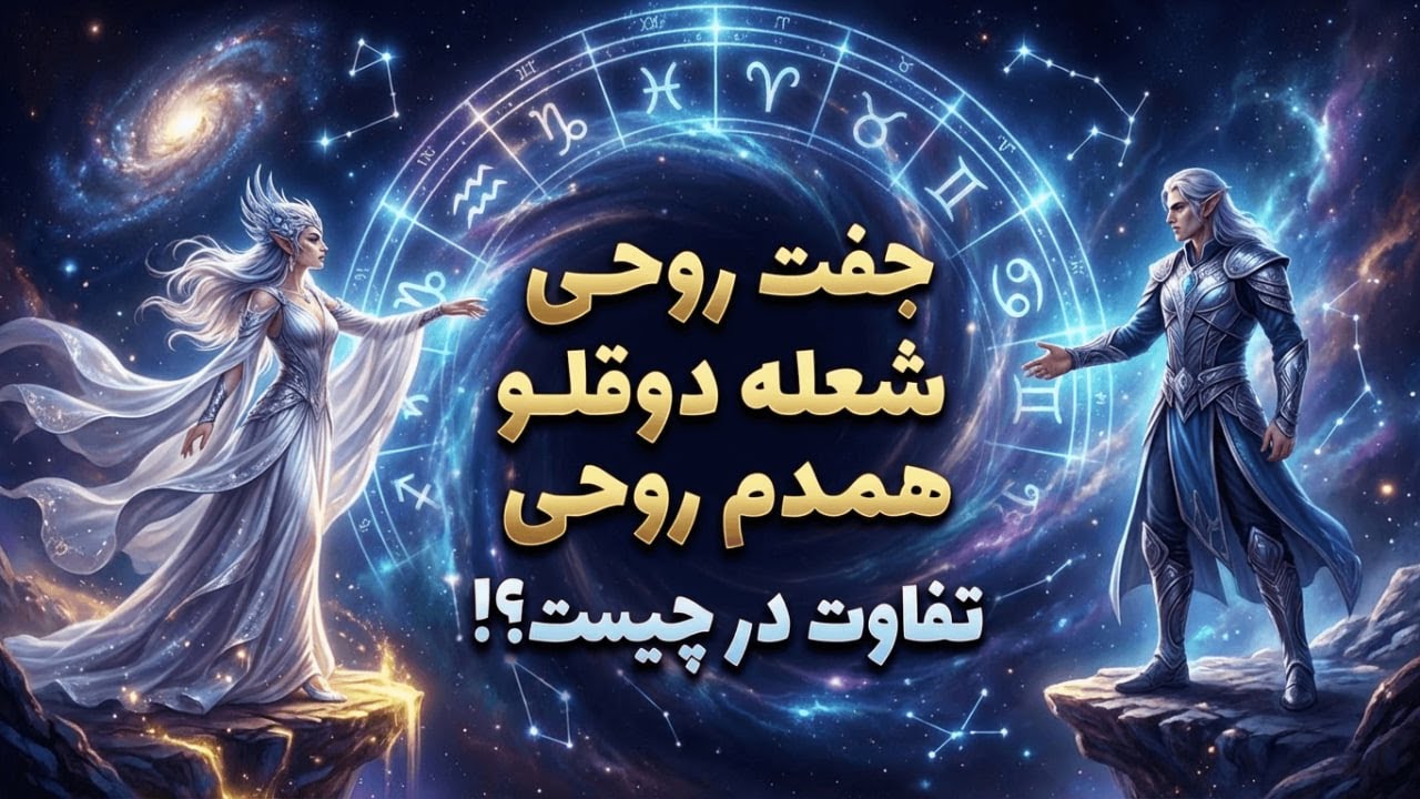 تفاوت میان Twin Flame و Soulmate در چیست؟ تفاوت جفت روحی با همدم روحی! مفهوم جفت روحی / شعله دوقلو!