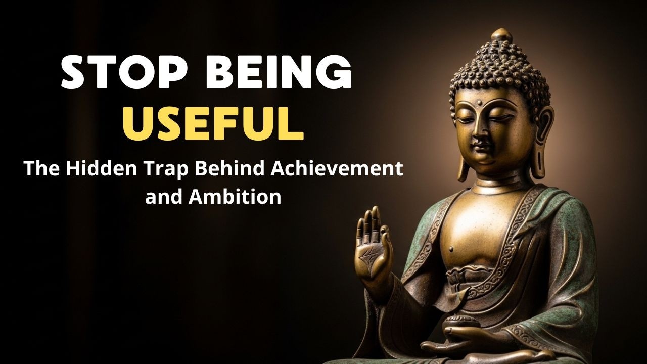 Stop Being Useful and Life Becomes Lighter