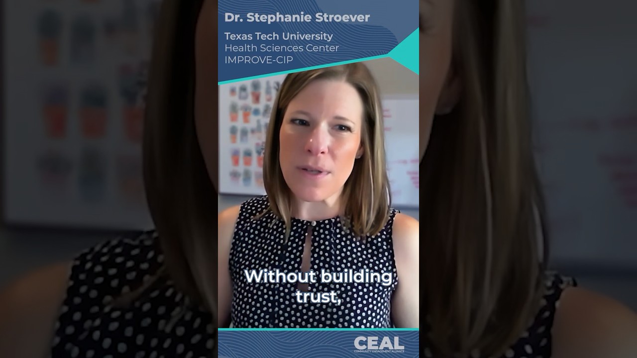 Trust is Essential for Community-Engaged Research with Dr. Stephanie Stroever