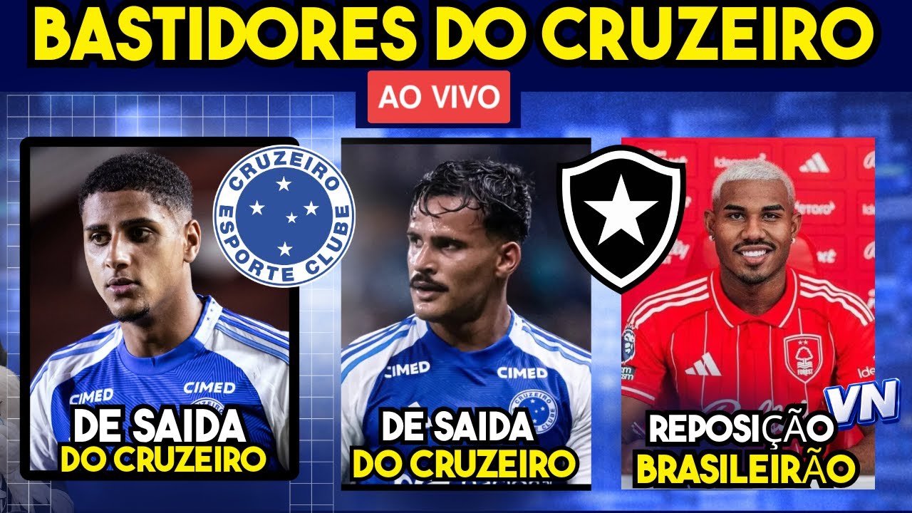 🔵 BASTIDORES DO CRUZEIRO | MERCADO DA BOLA KAIKI ,BRASILEIRÃO