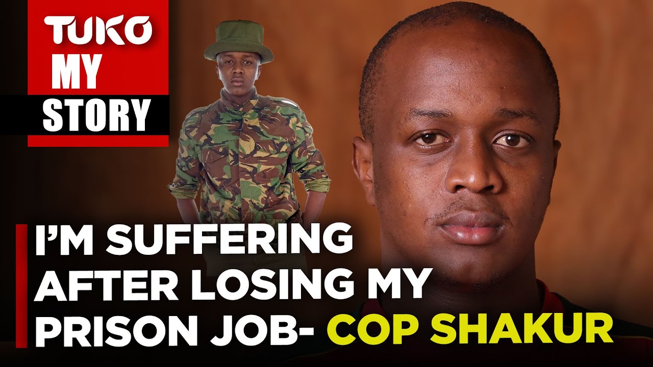 I lost my wife, my job, and now I sleep on the floor - Cop Shakur | Tuko TV