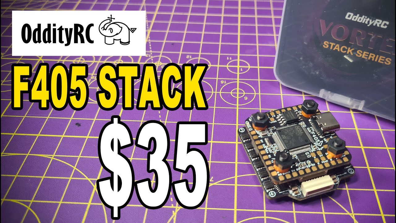 OddityRC F405 Mini 40A Stack &ndash; First Look & Review
