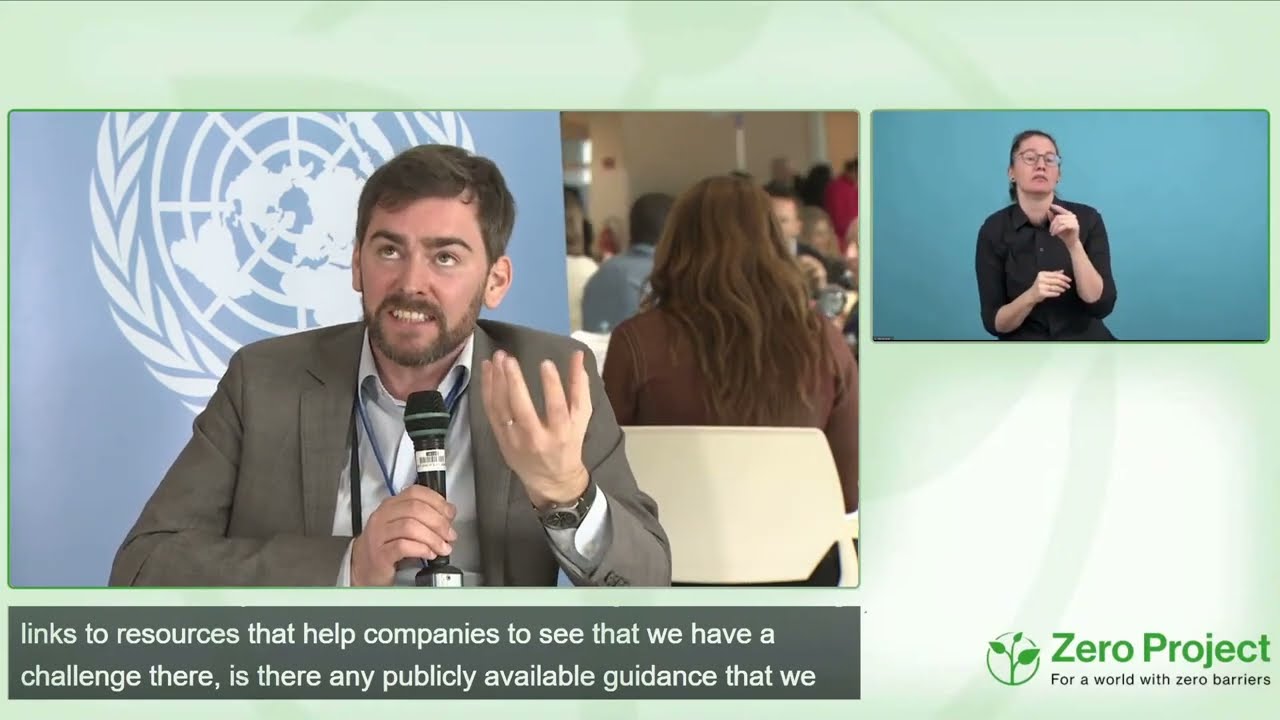 Self-Assessment Tool of the ILO Global Business and Disability Network - fireside chat ZeroCon23