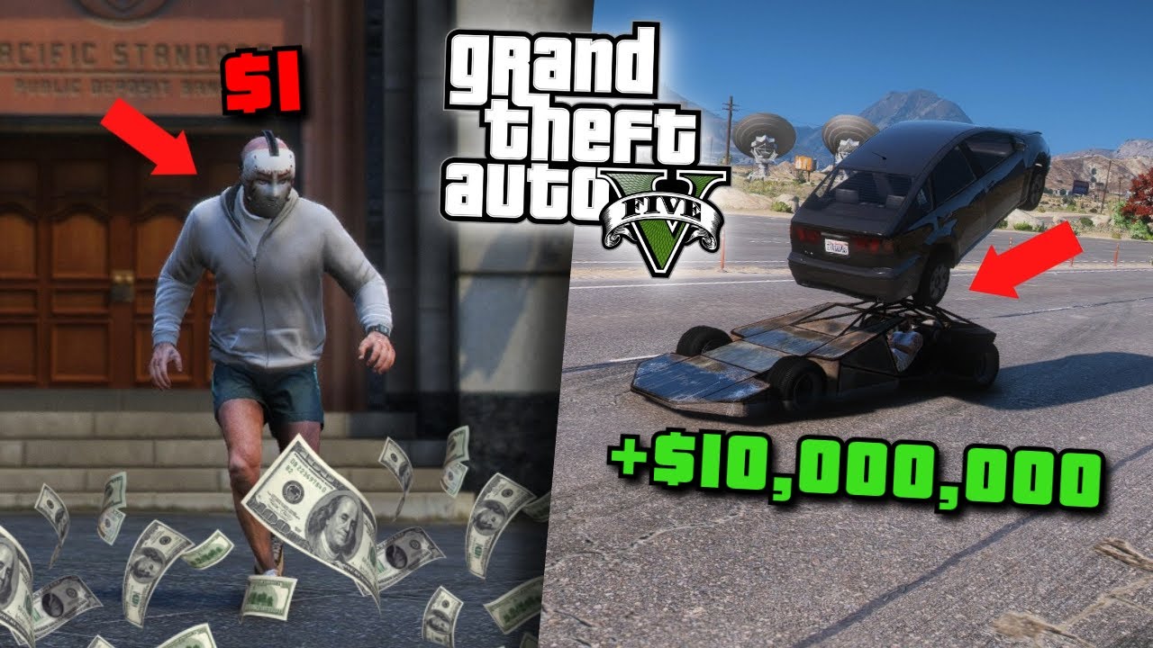 Gua Merampok BANK KOTA Tapi Pakai MOBIL GEPENG di GTA 5! (Mod)