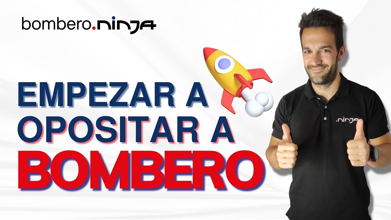 ¿Cómo EMPEZAR a estudiar para las OPOSICIONES a BOMBERO? 🔥 Consejos