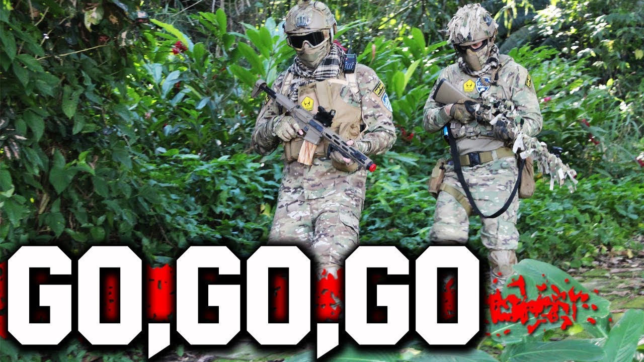 AIRSOFT | Modo RUSH de Battlefield | Ares Amoeba 013