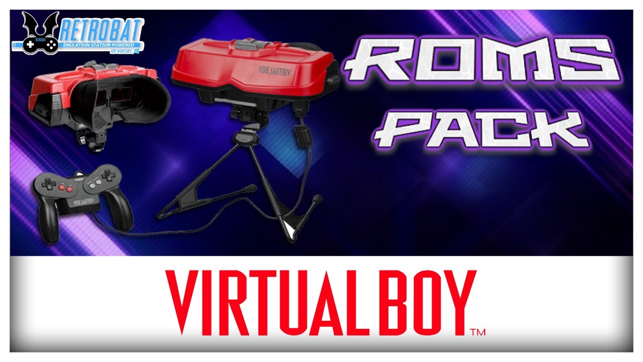 PACK ROM RETROBAT🕹️ NINTENDO VIRTUAL BOY #roms  #nintendo #virtualboy