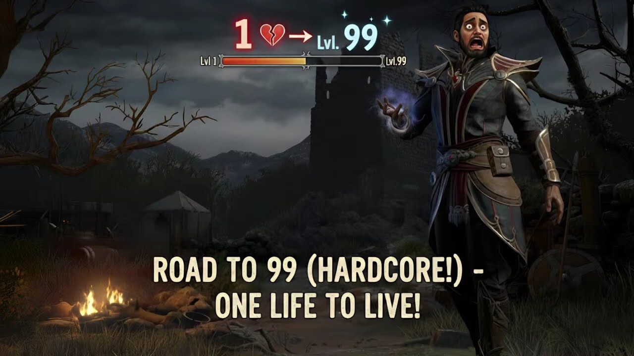 Diablo II: Resurrected - Road to 99 lvl (HARDCORE MODE) - 95 lvl