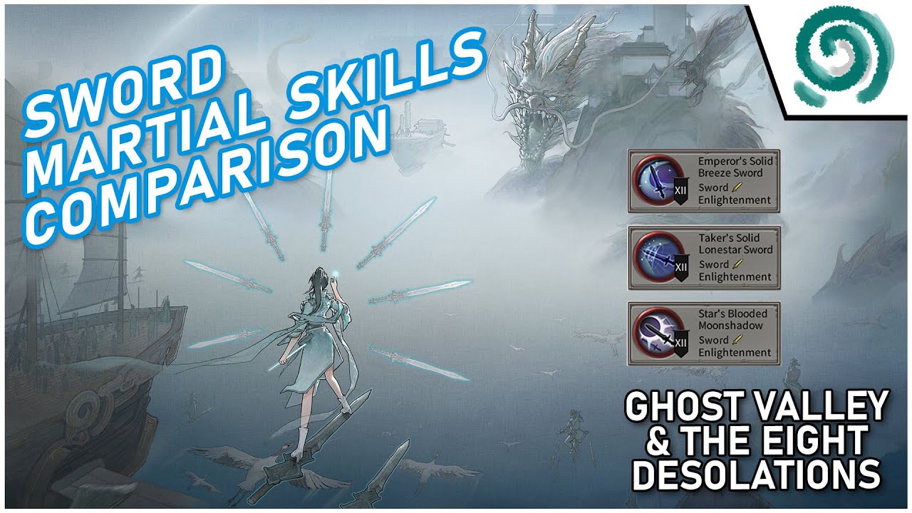 TALE OF IMMORTAL - Sword Martial Skills comparison and Showcase