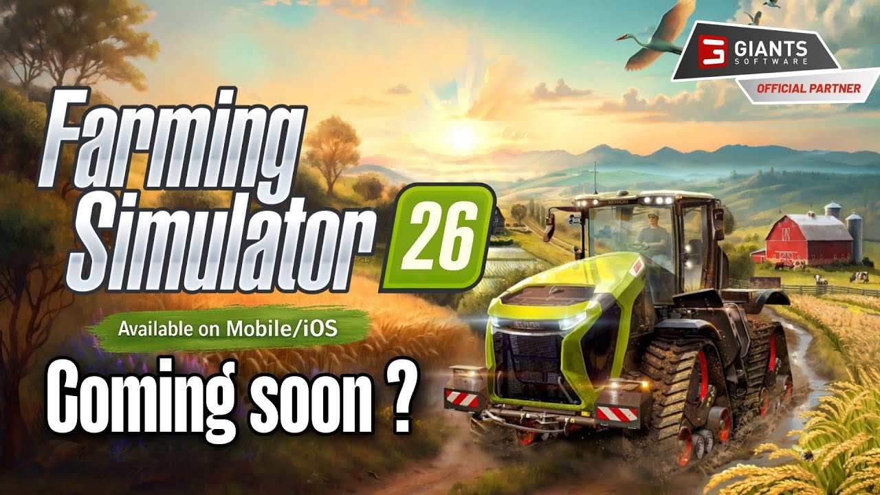 Farming Simulator 26 Hint Dropped?! 👀 FS26 Mobile Coming Soon?