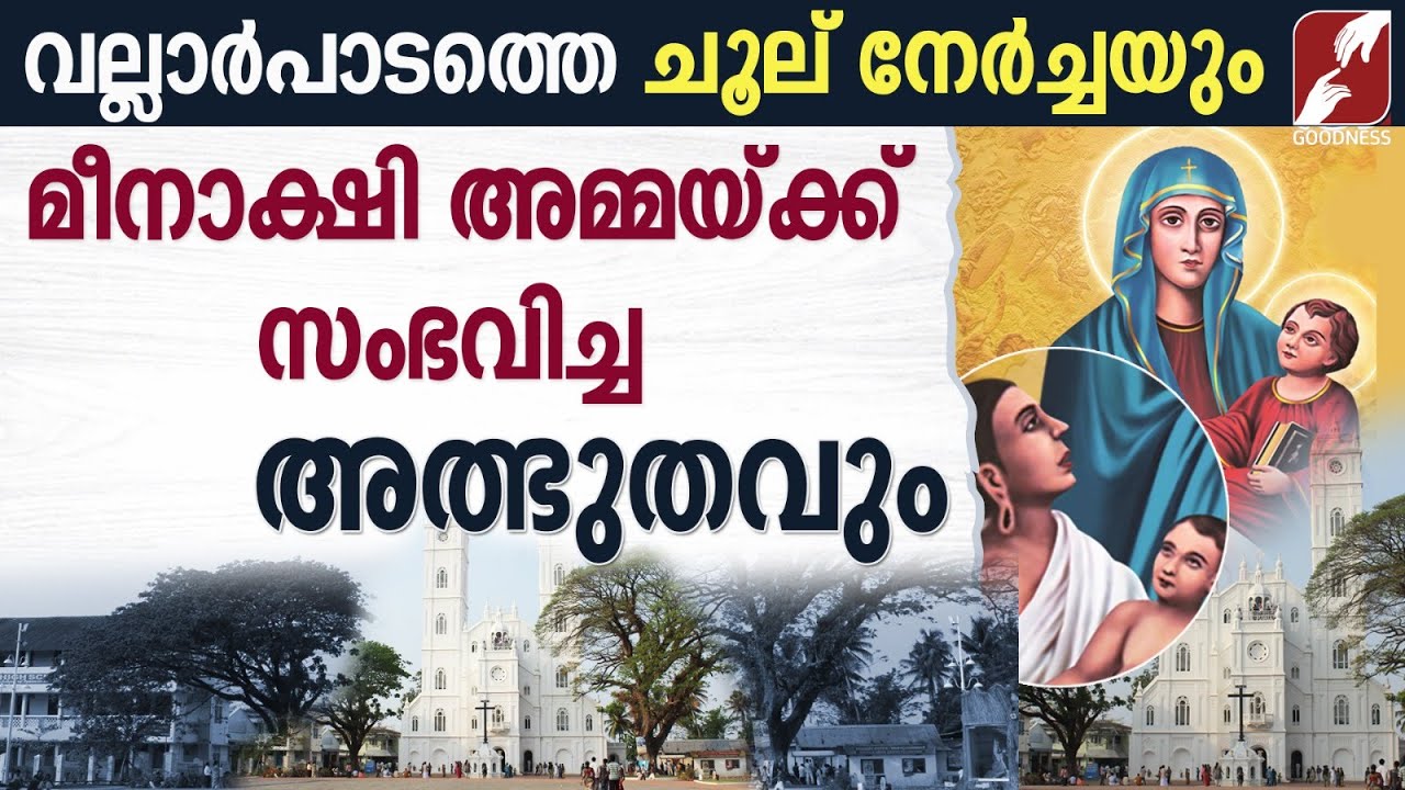 വല്ലാർപാടത്തെ മീനാക്ഷി അമ്മയ്ക്ക് സംഭവിച്ചഅത്ഭുതവും|MARIAN APPARITION|PRIEST|VALLARPADAM|GOODNESS TV