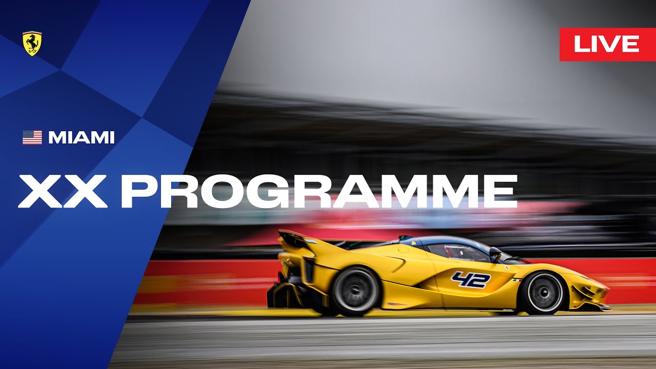 LIVE Ferrari Racing Days Miami - XX Programme