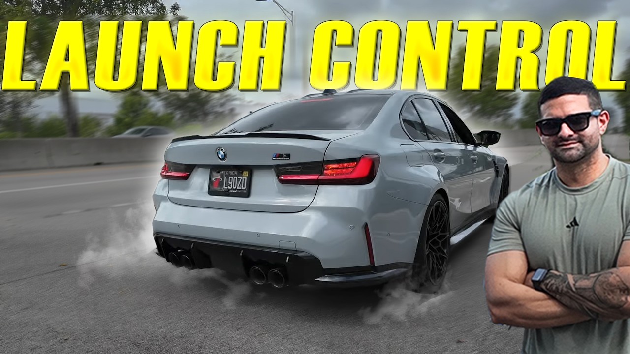 How to use Launch Control on a BMW M3 (G80)