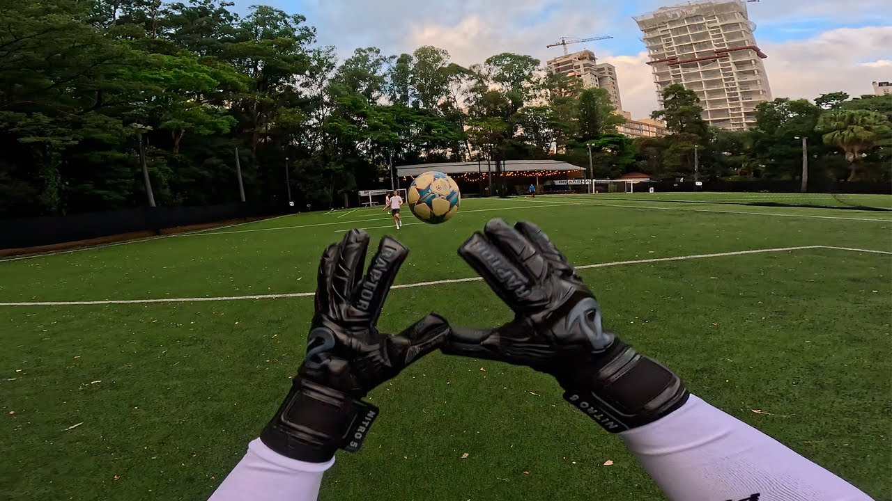 UM DIA NA VIDA DE UM GOLEIRO AMADOR! - NA VISÃO DA GOPRO (4K)