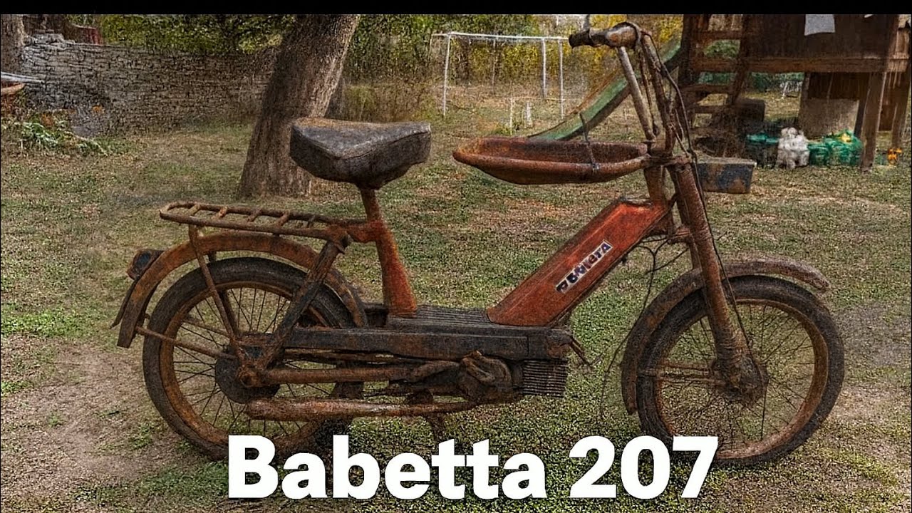 Babetta NEM indul... Tiszta rozsda a tank