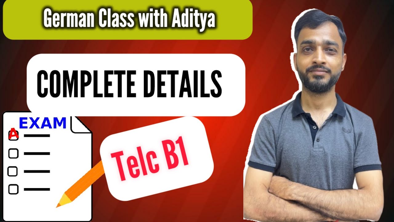 Telc B1 German Complete Roadmap| Full Detail Telc Exam pattern |