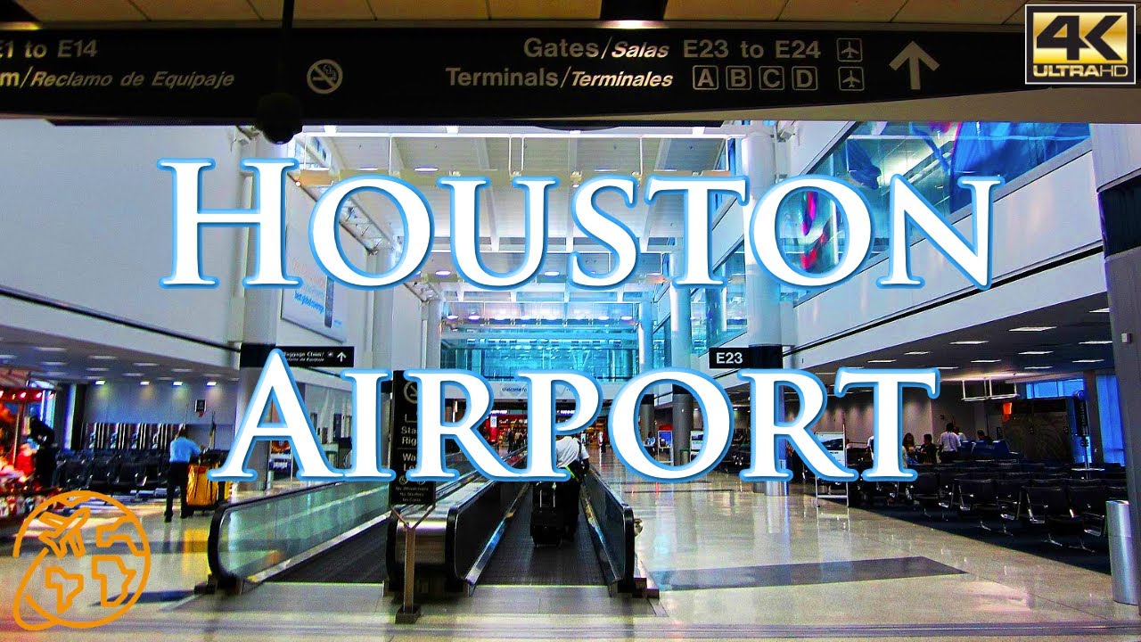 Houston Airport Tour IAH Texas George Bush Intercontinental International
