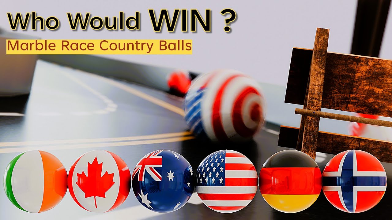 🏆 Chose Your Champion 🏆 | Marble Race Country Balls