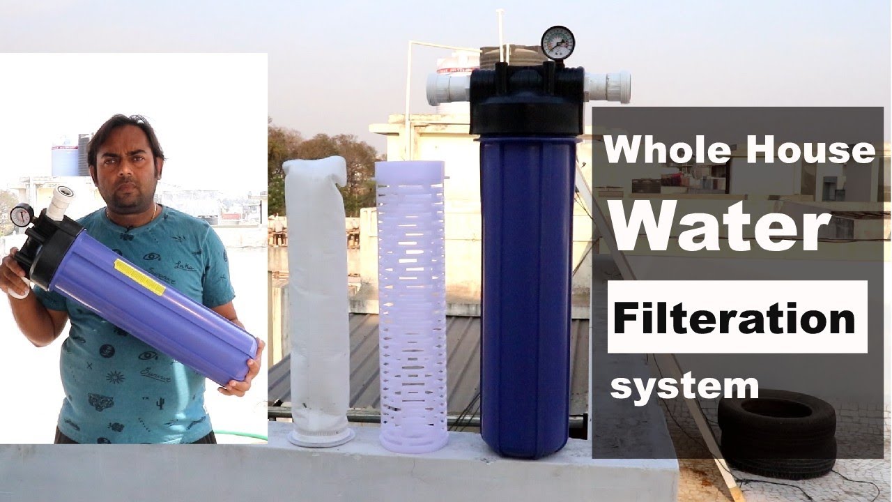 Tank Water Filter/Sediment Bag Filter for Whole House Water Filtration System