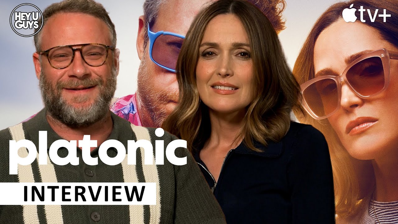 Phallic Phone Cases & Friendships with opposite Sex: Rose Byrne & Seth Rogen on Platonic Season 2